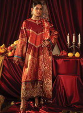 Roohi Silk By Myeesha Embroidered Silk 3 Piece Unstitched Suit MY24RS MS-1010 SAHAR